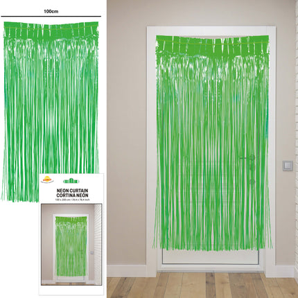 Tenda per porta verde 2m