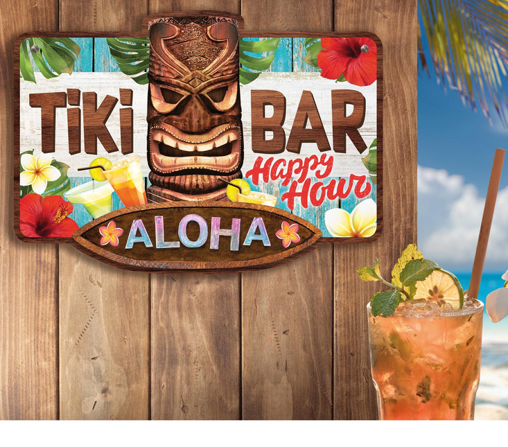 Piatto Hawaii Tiki Bar 35 cm