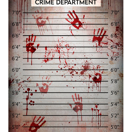 Decorazione murale di Halloween Serial Killer 2m