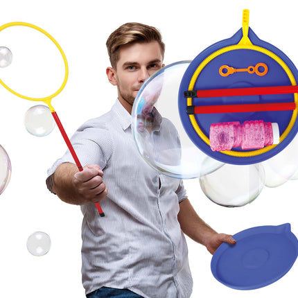 Bastone soffiatore di bolle colorate 6 pezzi