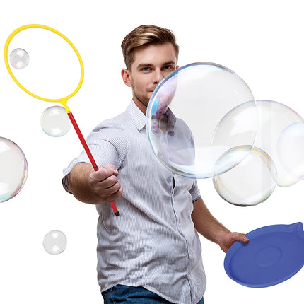 Bastone soffiatore di bolle colorate 6 pezzi