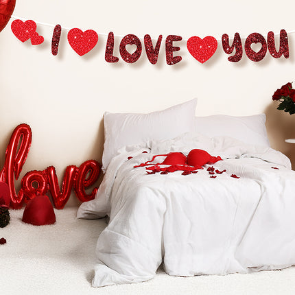Ghirlanda I love you 300 cm