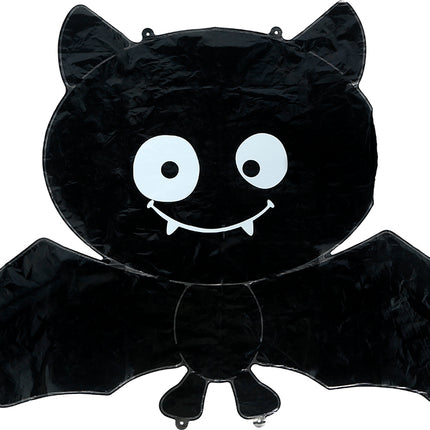 Palloncino ad elio di Halloween a forma di pipistrello, vuoto, 75 cm
