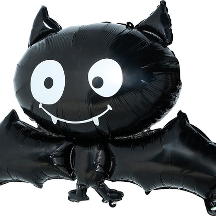 Palloncino ad elio di Halloween a forma di pipistrello, vuoto, 75 cm
