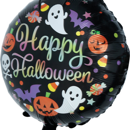 Palloncino ad elio per Halloween, colorato, vuoto, 50 cm