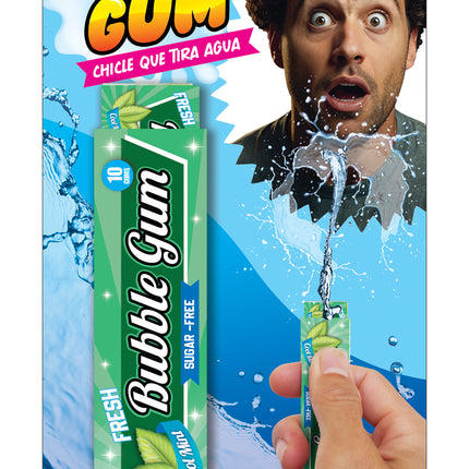 Confezione di gomme da masticare all'acqua.
