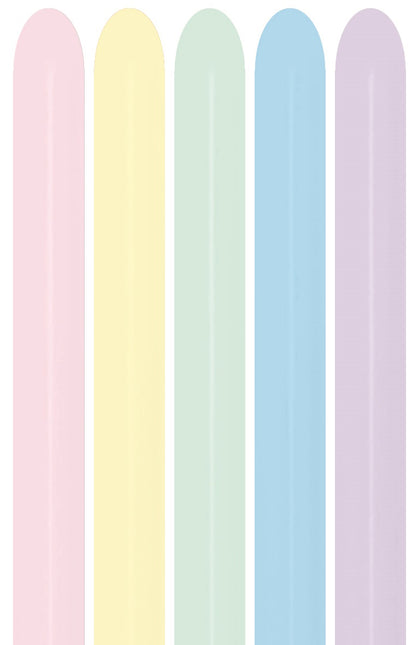 Palloncini colorati da modellare da 1,52 m 50 pezzi