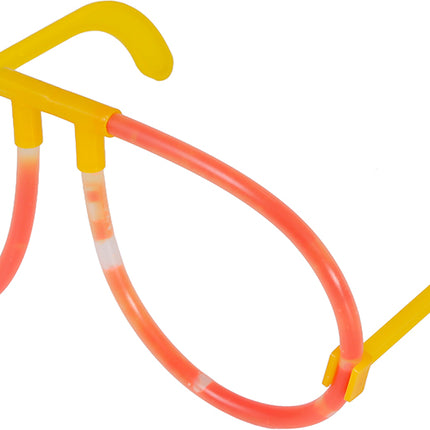 Occhiali che brillano al buio