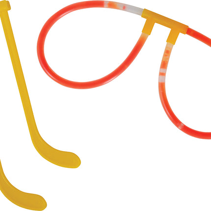 Occhiali che brillano al buio