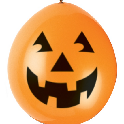 10 palloncini a forma di zucca da 9" A/O