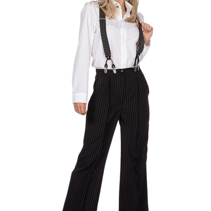 Pantaloni gessati dei ruggenti anni '20