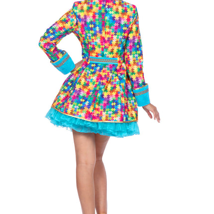 Pezzi del puzzle della giacca