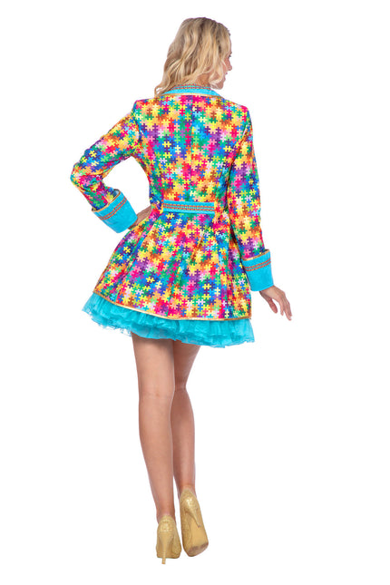 Pezzi del puzzle della giacca