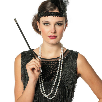 Set di accessori Charleston nero 3 pezzi