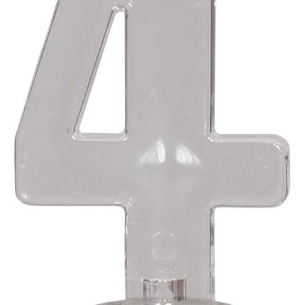 Portacandela 4 Anni Led 13cm