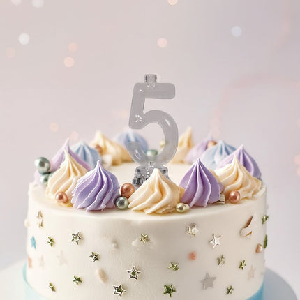 Portacandela 5 anni a Led 13cm