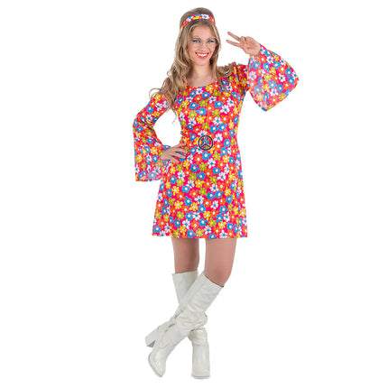 Costume da adulto Hippie flower