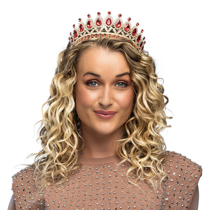 Diadema in metallo Royal Christina