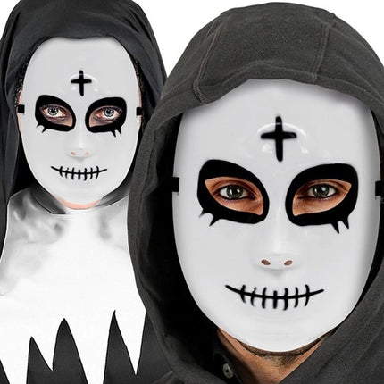 MASCHERA SATANICA - PLASTICA RIGIDA