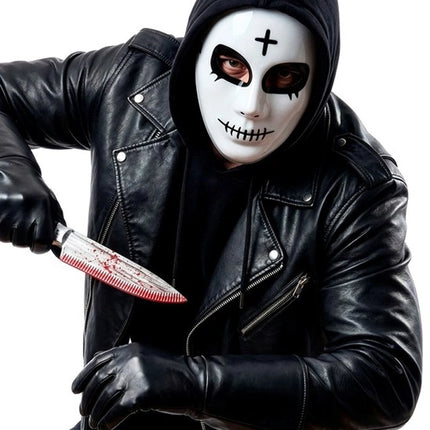 MASCHERA SATANICA - PLASTICA RIGIDA