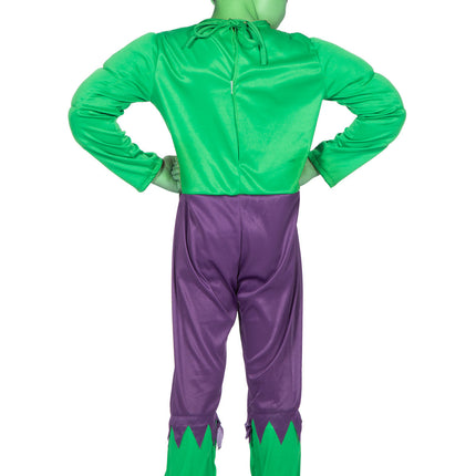 Costume da Vendicatori del Mostro del Ragazzo Verde