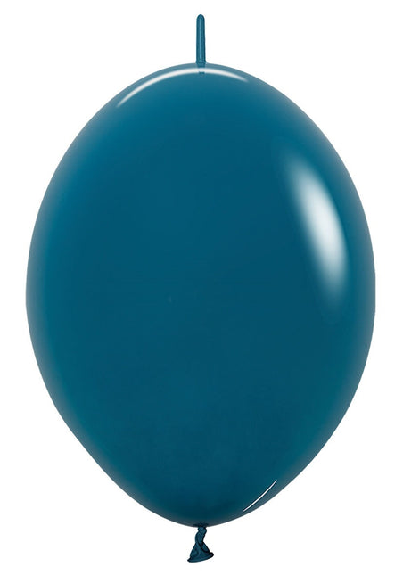 Palloncini blu scuro per ghirlanda di palloncini 30cm 50pz
