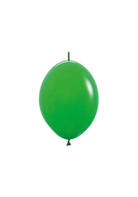Palloncini verdi per ghirlanda di palloncini 15cm 50pz