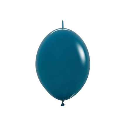 Palloncini blu scuro per ghirlanda di palloncini 15cm 50pz