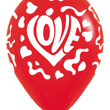 Palloncini Love 30cm 25pz