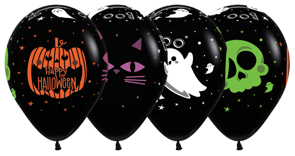 Palloncini di Halloween 30cm 25pz