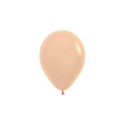 Palloncini arancioni pastello opachi 12cm 50pz