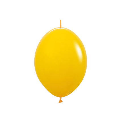 Palloncini gialli per ghirlanda di palloncini 15cm 50pz