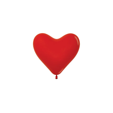 Palloncini Cuore Rosso 15cm 50pz