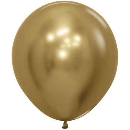 Palloncini oro metallizzati 45cm 15pz