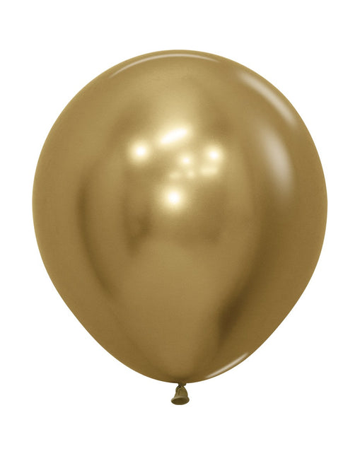 Palloncini oro metallizzati 45cm 15pz