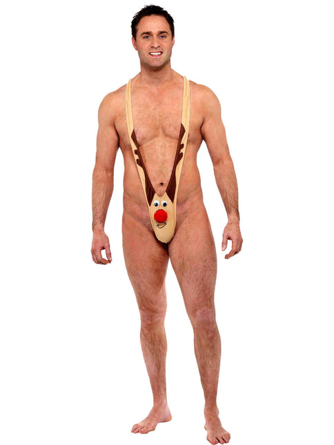 Mankini di Natale Rudolf