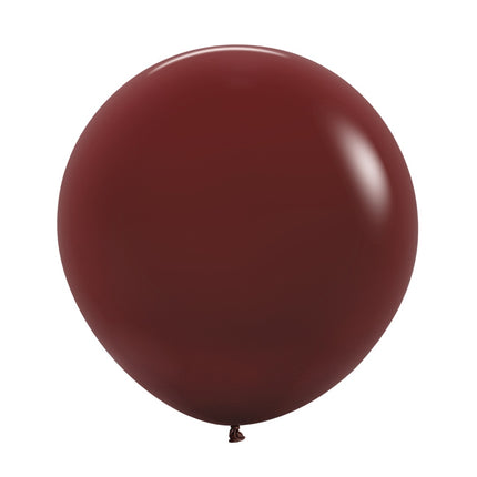 Palloncini rossi bordeaux 61cm 3pz