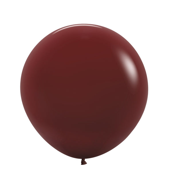 Palloncini rossi bordeaux 61cm 3pz
