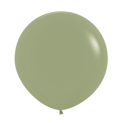 Palloncini verdi Eucalipto 61cm 3 pezzi
