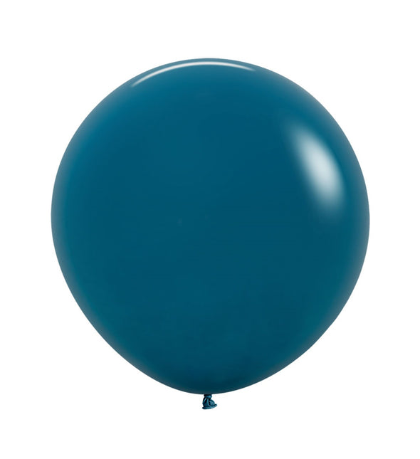 Palloncini blu scuro Deep Teal 61cm 3 pezzi