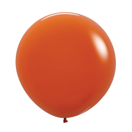 Palloncini arancioni Sunset 61cm 3pz