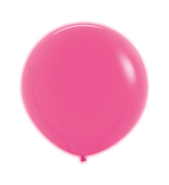 Palloncini fucsia neon 61 cm 3 pezzi