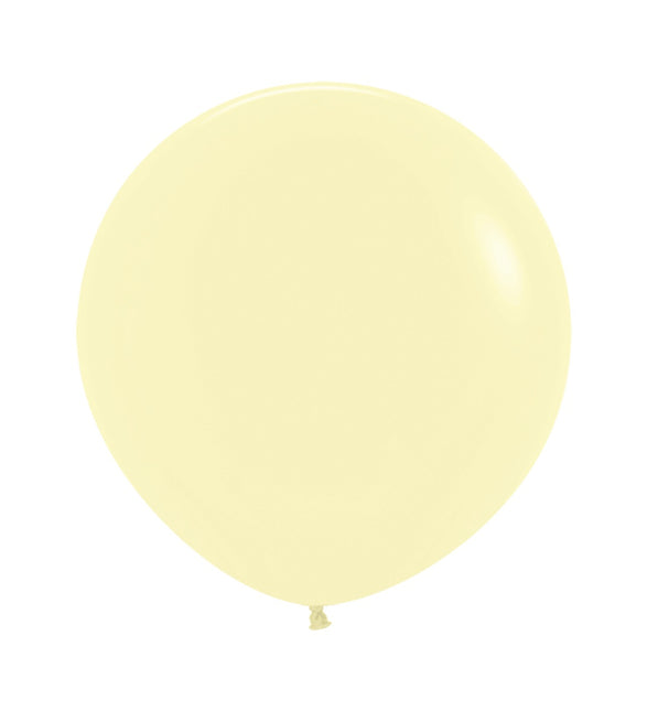 Palloncini giallo chiaro 61cm 3pz