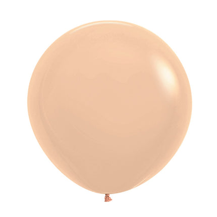 Palloncini arancioni pastello 61cm 3pz