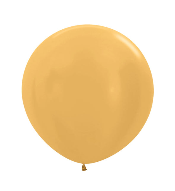 Palloncini oro metallizzati 61cm 3pz
