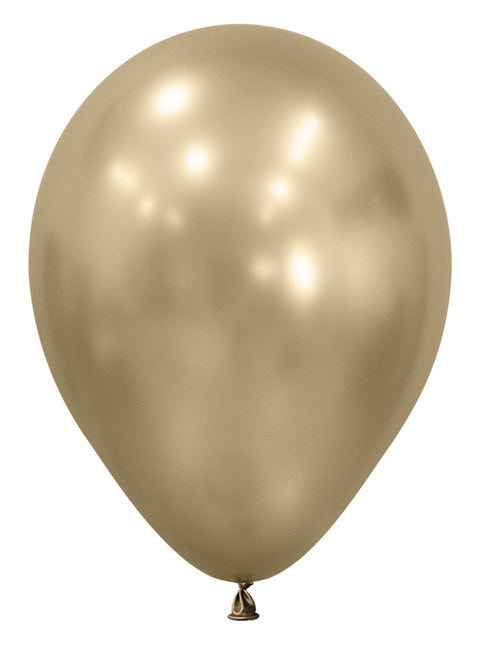 Palloncini dorati 30cm 50pz