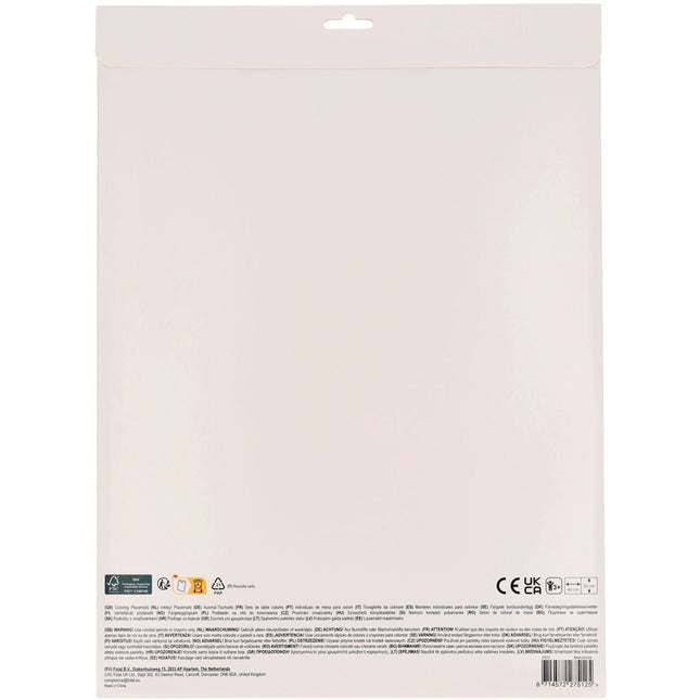 Tovagliette a forma di cavallo 40 cm 6 pezzi