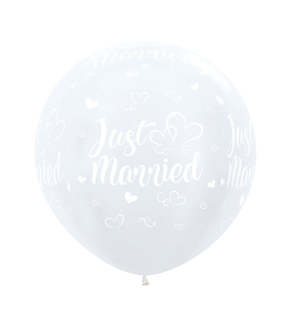 Palloncini matrimonio 61cm 2pz