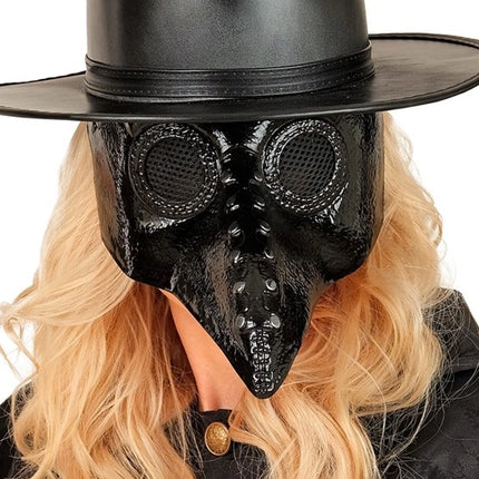 MASCHERA DEL MEDICO DELLA PESTE - PLASTICA RIGIDA
