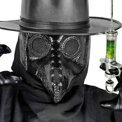 MASCHERA DEL MEDICO DELLA PESTE - PLASTICA RIGIDA